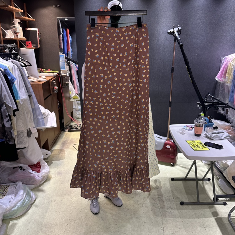 CHAVI韓國直郵女裝新款熱賣26春夏推薦職業休閑時尚真品長裙CHAVI長裙圖色2