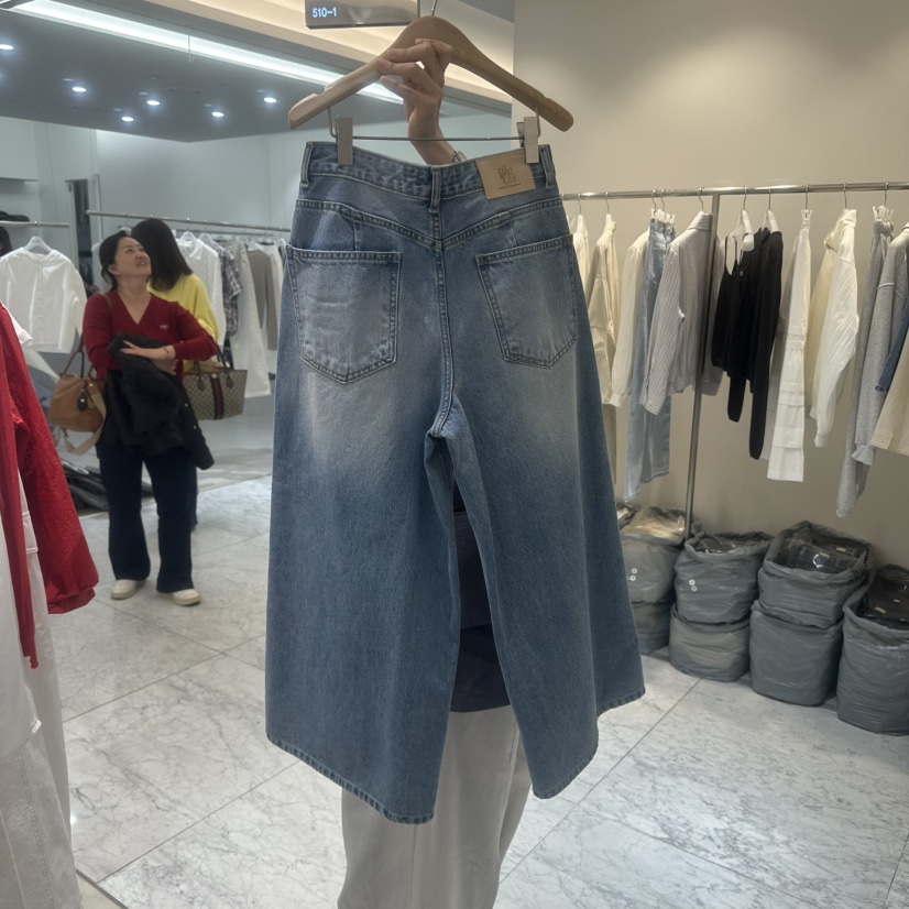 BLUEI-D/N SHARP東大門直郵女裝新款人氣休閑26春夏牛仔褲Blue i-d/N SHARP牛仔褲