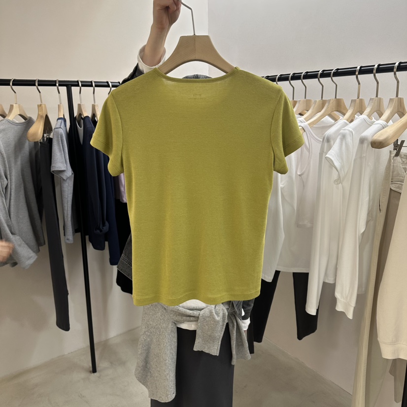 MYOS韓國直郵女裝新款人氣時尚推薦26春夏休閑職業熱賣T恤MYOST恤