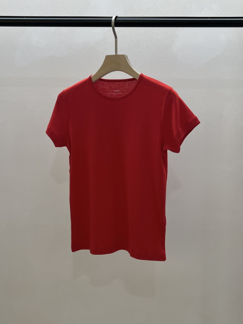 MYOS韓國直郵女裝新款人氣時尚推薦26春夏休閑職業熱賣T恤MYOST恤