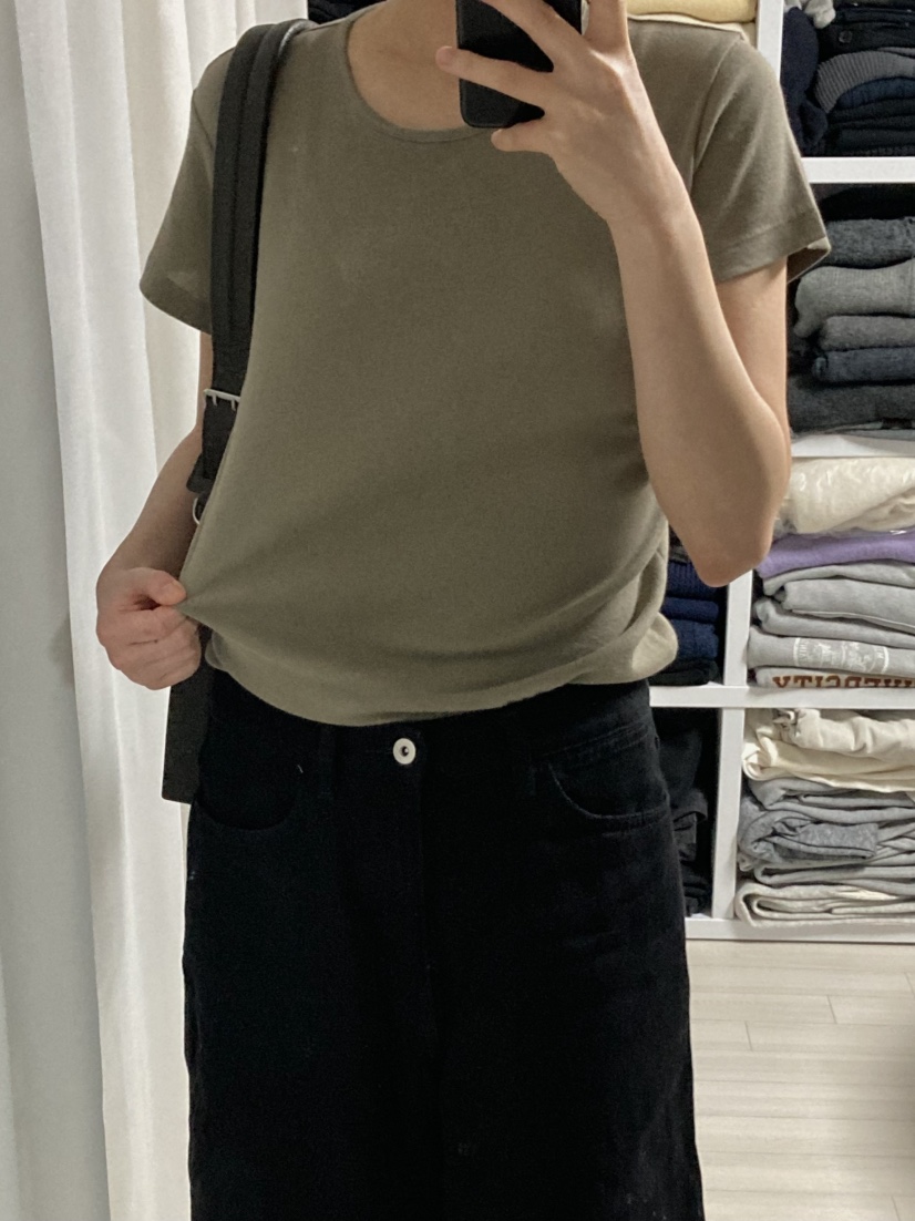 MYOS韓國直郵女裝新款人氣時尚推薦26春夏休閑職業熱賣T恤MYOST恤圖色4