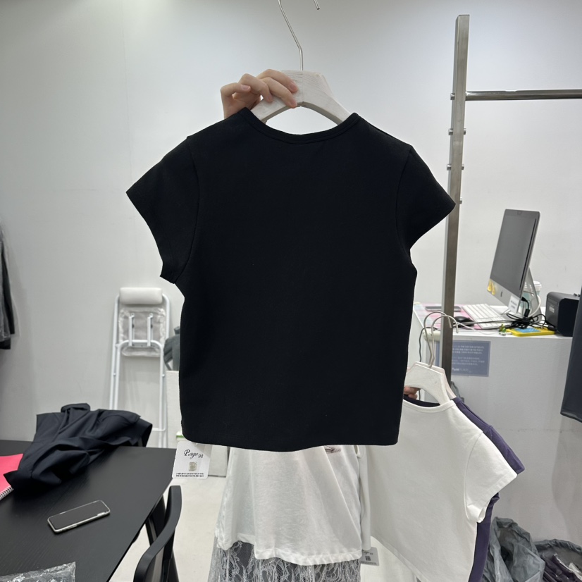 VISUAL SPACE/PAGE92/FLEISCHER韓國直郵女裝新款休閑T恤VISUAL SPACE/PAGE92/FLEISCHERT恤