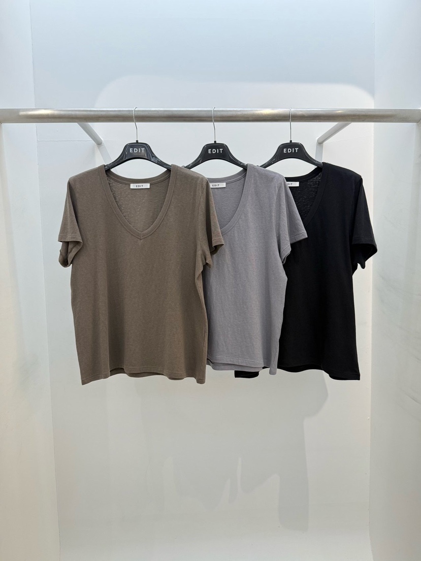 EDIT東大門代購女裝新品職業26春夏真品時尚熱賣人氣休閑T恤EDITT恤