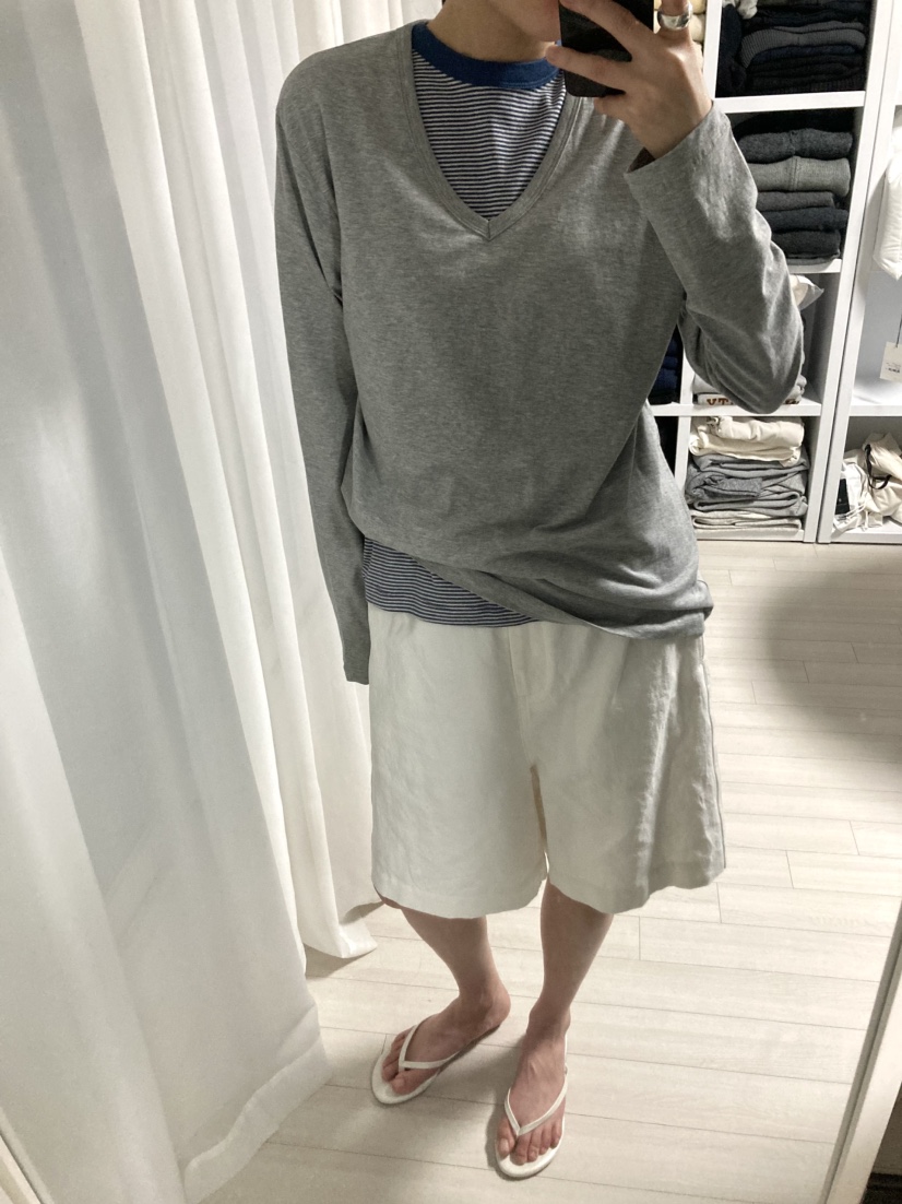 MYOS東大門代購女裝新款職業人氣26春夏休閑推薦熱賣T恤條紋MYOST恤