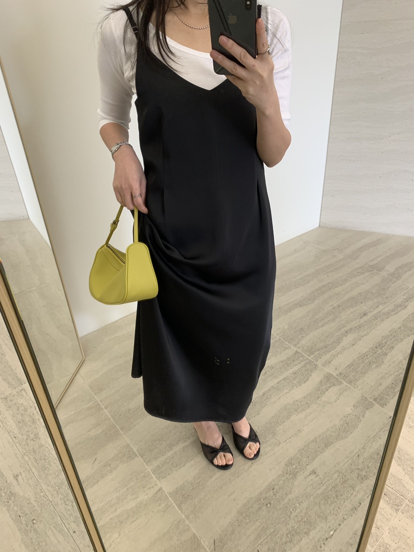 COCOMATON韓國代購女士新品休閑職業推薦人氣真品連衣裙緞面COCOMATON連衣裙