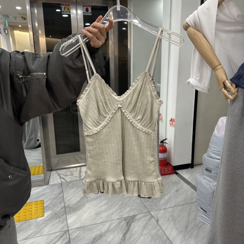 MAGOT韓國東大門代購女裝新品職業人氣時尚推薦休閑吊帶背心IIIΛGOT/MAGOT吊帶/背心圖色2