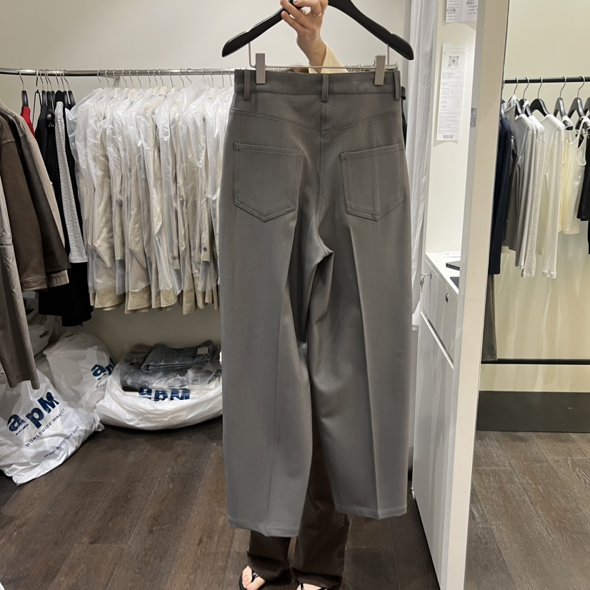 OURIN/THIS IS東大門實拍女裝新品職業真品人氣推薦休閑褲OURIN/THIS IS休閑褲