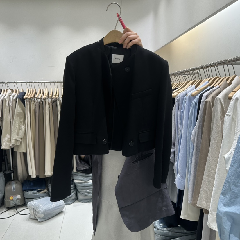 BLUEI-D/N SHARP東大門代購女裝新款時尚熱賣休閑夾克Blue i-d/N SHARP夾克圖色2