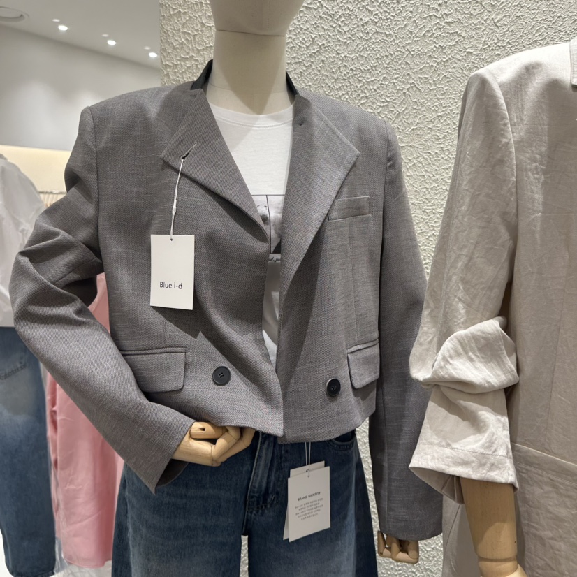BLUEI-D/N SHARP東大門代購女裝新款時尚熱賣休閑夾克Blue i-d/N SHARP夾克圖色3