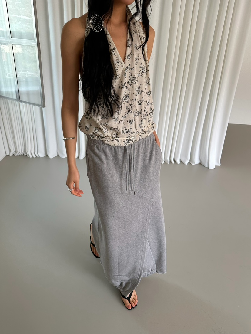 AWESOMESAUCE韓國直郵女裝新品時尚職業推薦熱賣26春夏長裙AWESOME SAUCE長裙