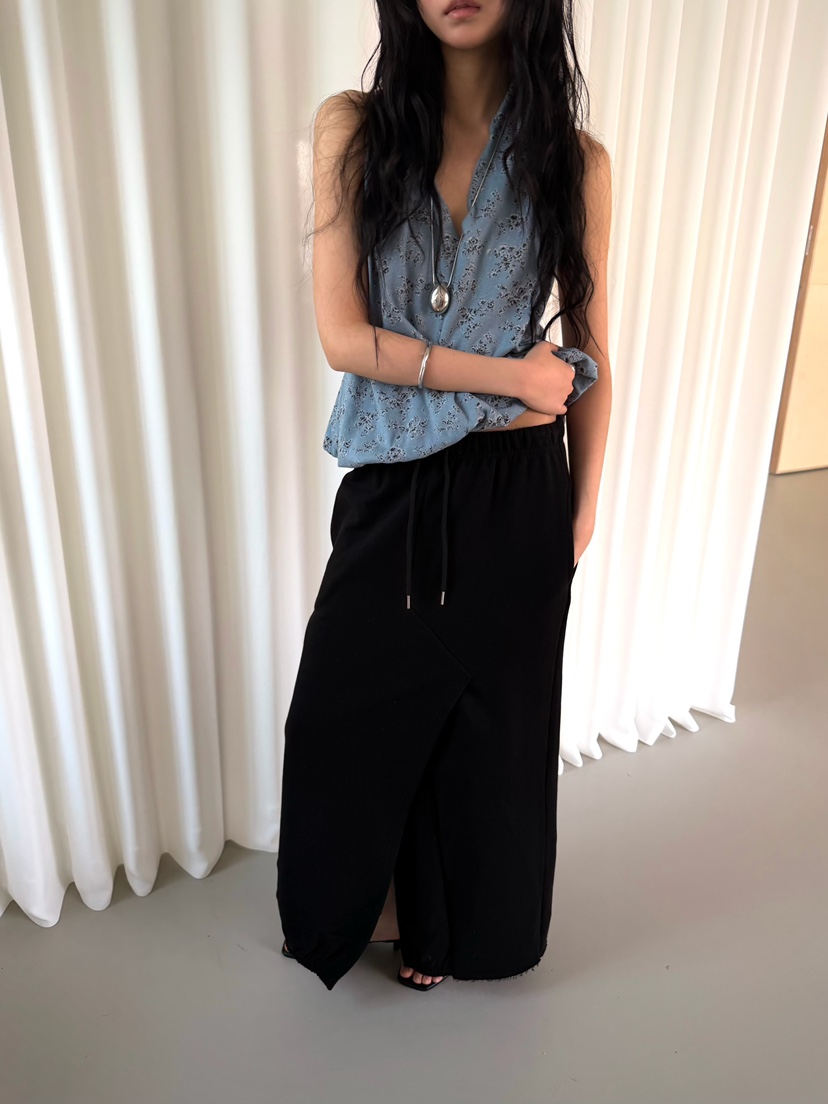 AWESOMESAUCE韓國直郵女裝新品時尚職業推薦熱賣26春夏長裙AWESOME SAUCE長裙