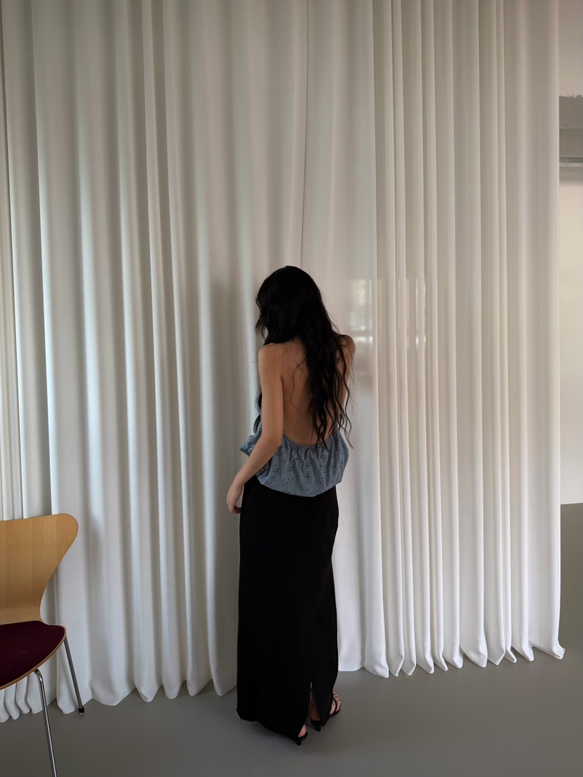 AWESOMESAUCE韓國直郵女裝新品時尚職業推薦熱賣26春夏長裙AWESOME SAUCE長裙