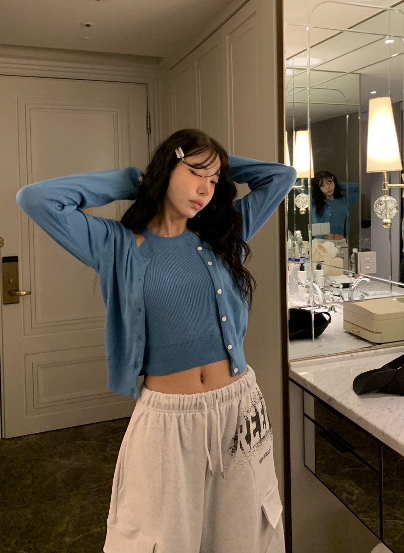 BADCALM東大門實拍女士新品熱賣職業休閑真品套裝套裝開衫BADCALM套裝圖色1