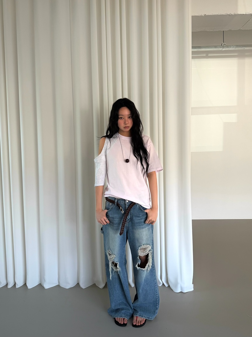 AWESOMESAUCE東大門實拍女士新品26春夏推薦職業人氣休閑T恤AWESOME SAUCET恤