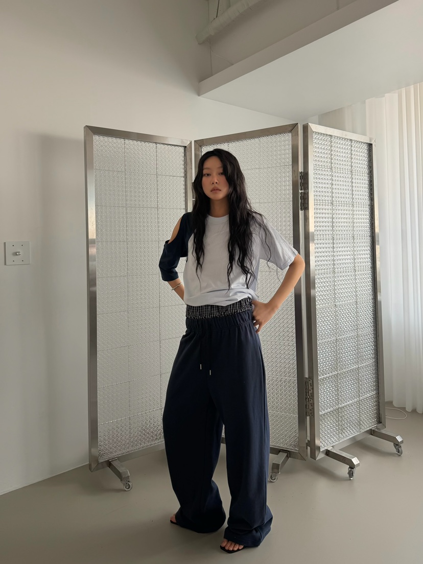 AWESOMESAUCE東大門實拍女士新品26春夏推薦職業人氣休閑T恤AWESOME SAUCET恤