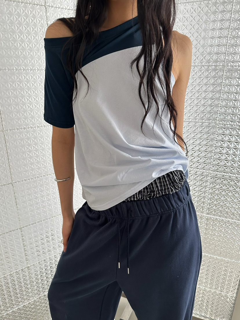 AWESOMESAUCE東大門實拍女士新品26春夏推薦職業人氣休閑T恤AWESOME SAUCET恤圖色3