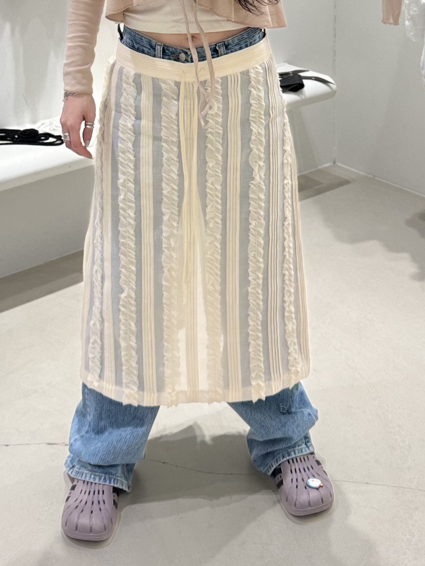 MELTED-P韓國直郵女裝新品職業休閑時尚熱賣26春夏人氣長裙MELTED-P長裙