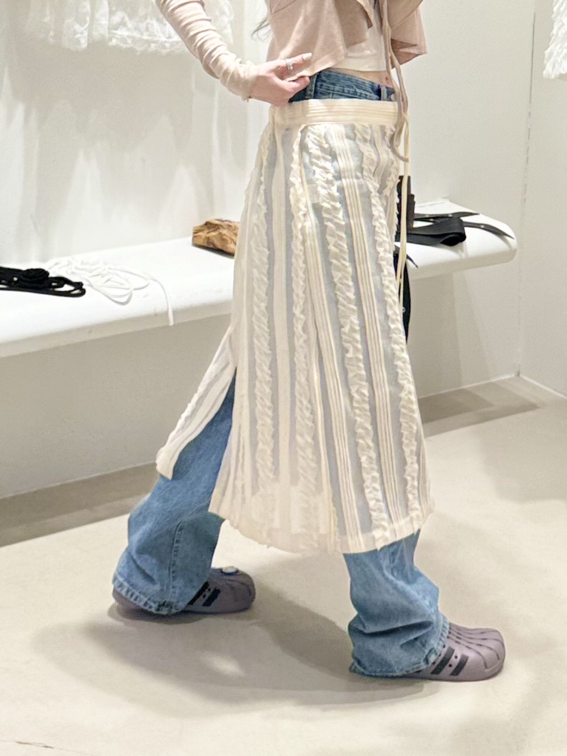 MELTED-P韓國直郵女裝新品職業休閑時尚熱賣26春夏人氣長裙MELTED-P長裙