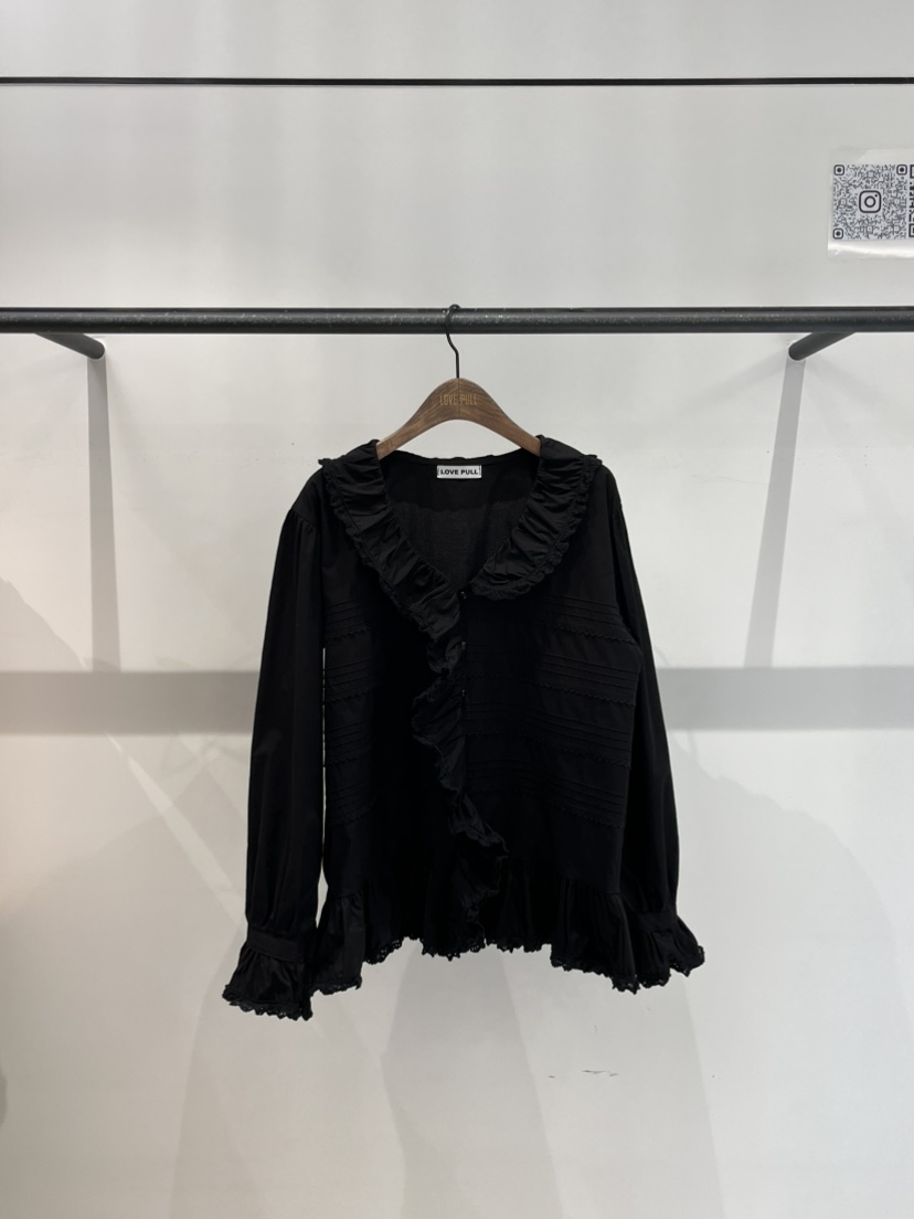 LOVE PULL東大門直郵女裝新品時尚推薦26春夏襯衫蕾絲衫褶裥LOVE PULL襯衫/蕾絲衫圖色3