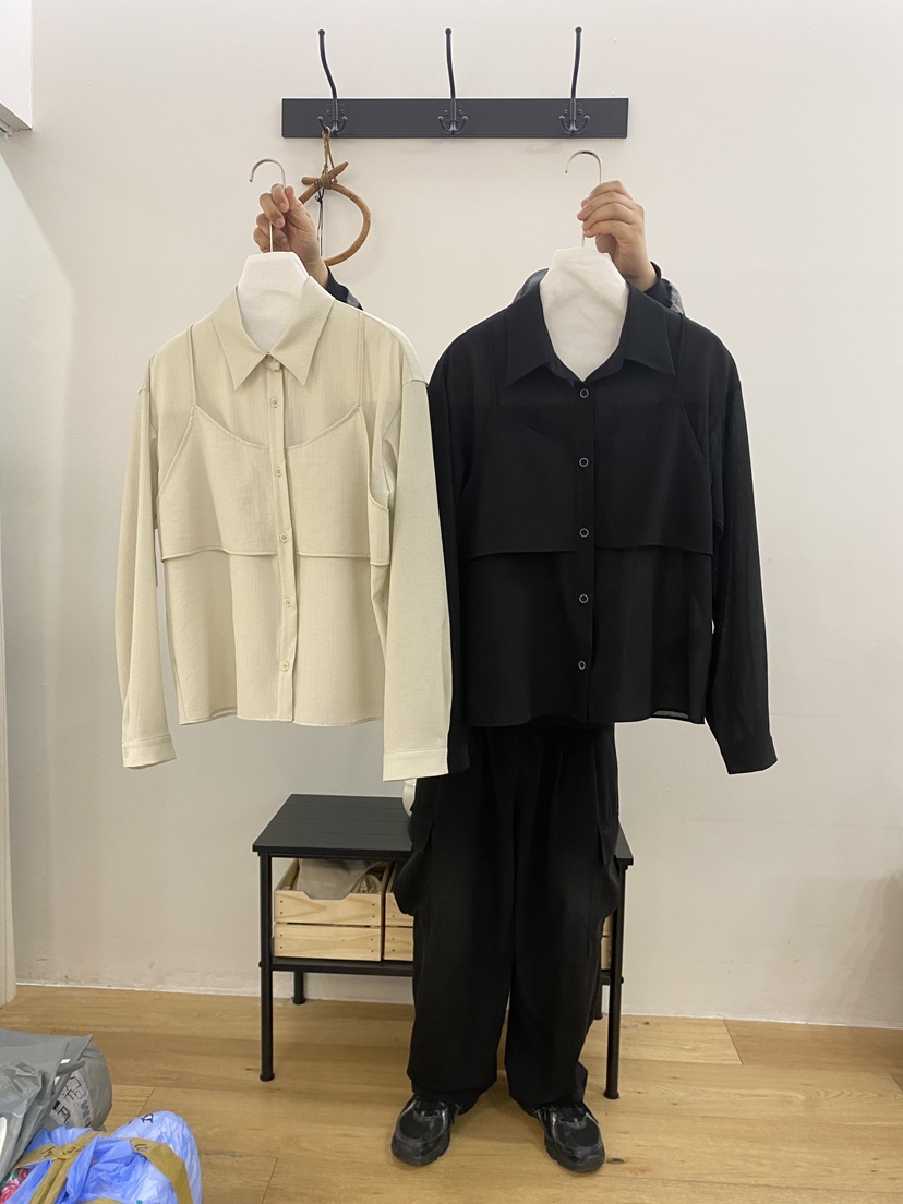 BOHEME韓國直郵女士新品職業人氣真品熱賣襯衫蕾絲衫假兩件BOHEME襯衫/蕾絲衫