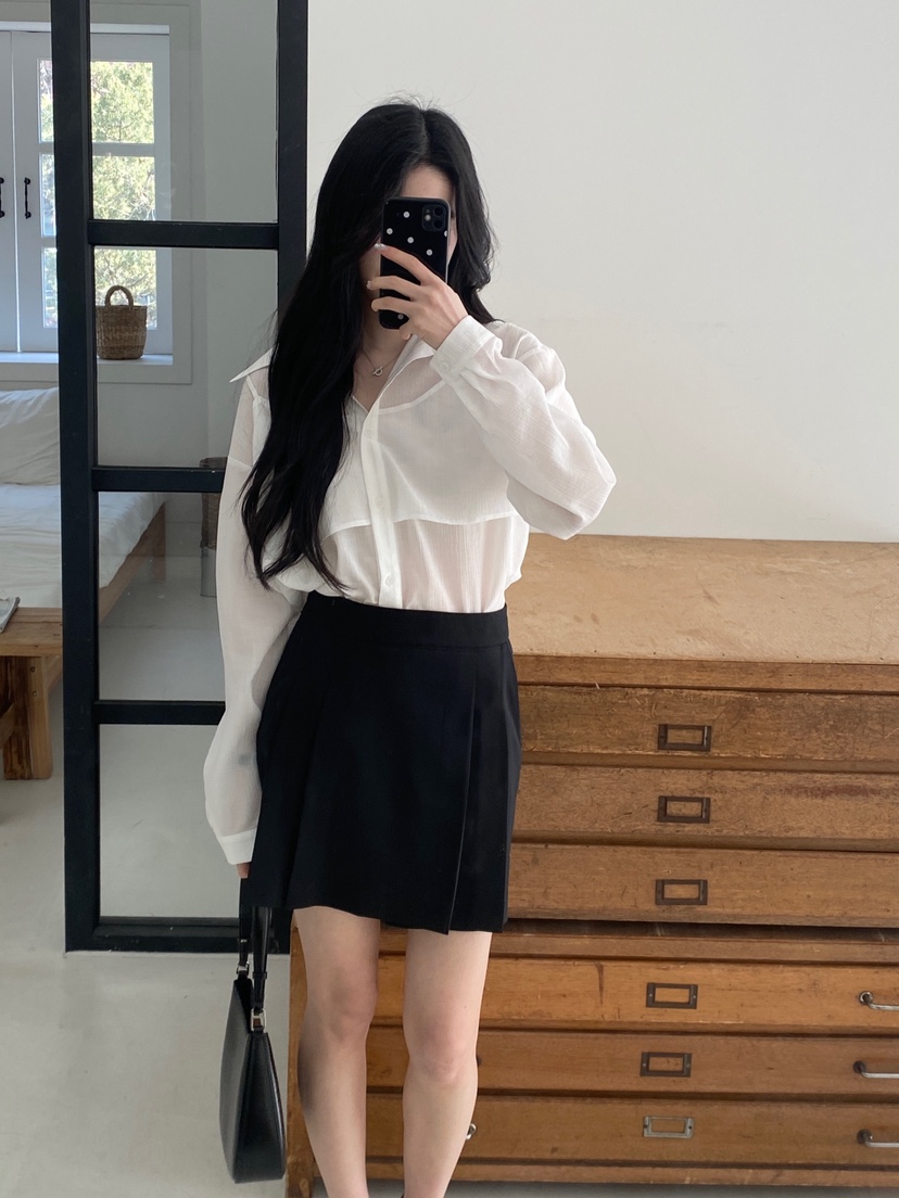 BOHEME韓國直郵女士新品職業人氣真品熱賣襯衫蕾絲衫假兩件BOHEME襯衫/蕾絲衫