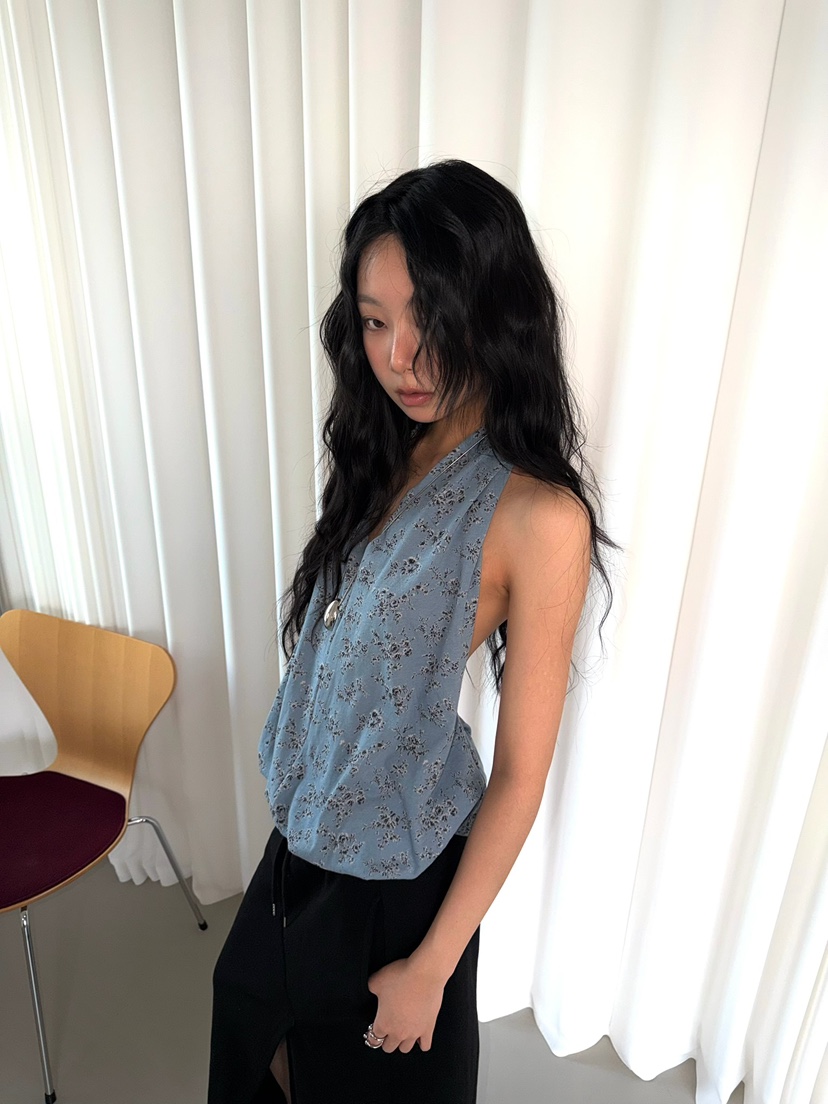 AWESOMESAUCE東大門直郵女裝新品休閑26春夏職業吊帶背心AWESOME SAUCE吊帶/背心