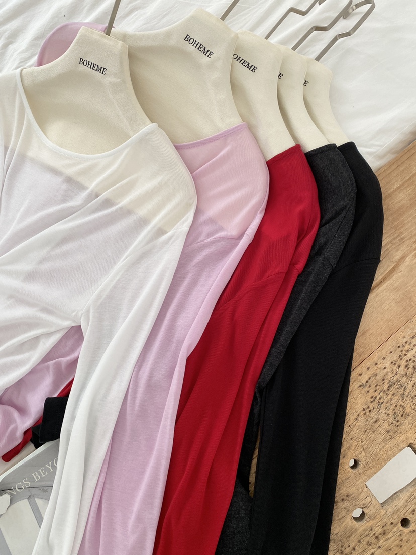 BOHEME東大門代購女裝新品時尚推薦人氣熱賣真品休閑長袖T恤BOHEME長袖T恤