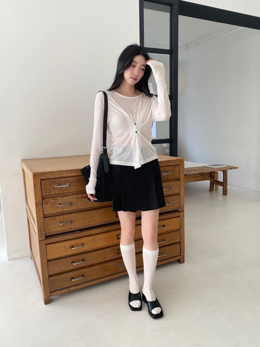 BOHEME東大門代購女裝新品時尚推薦人氣熱賣真品休閑長袖T恤BOHEME長袖T恤