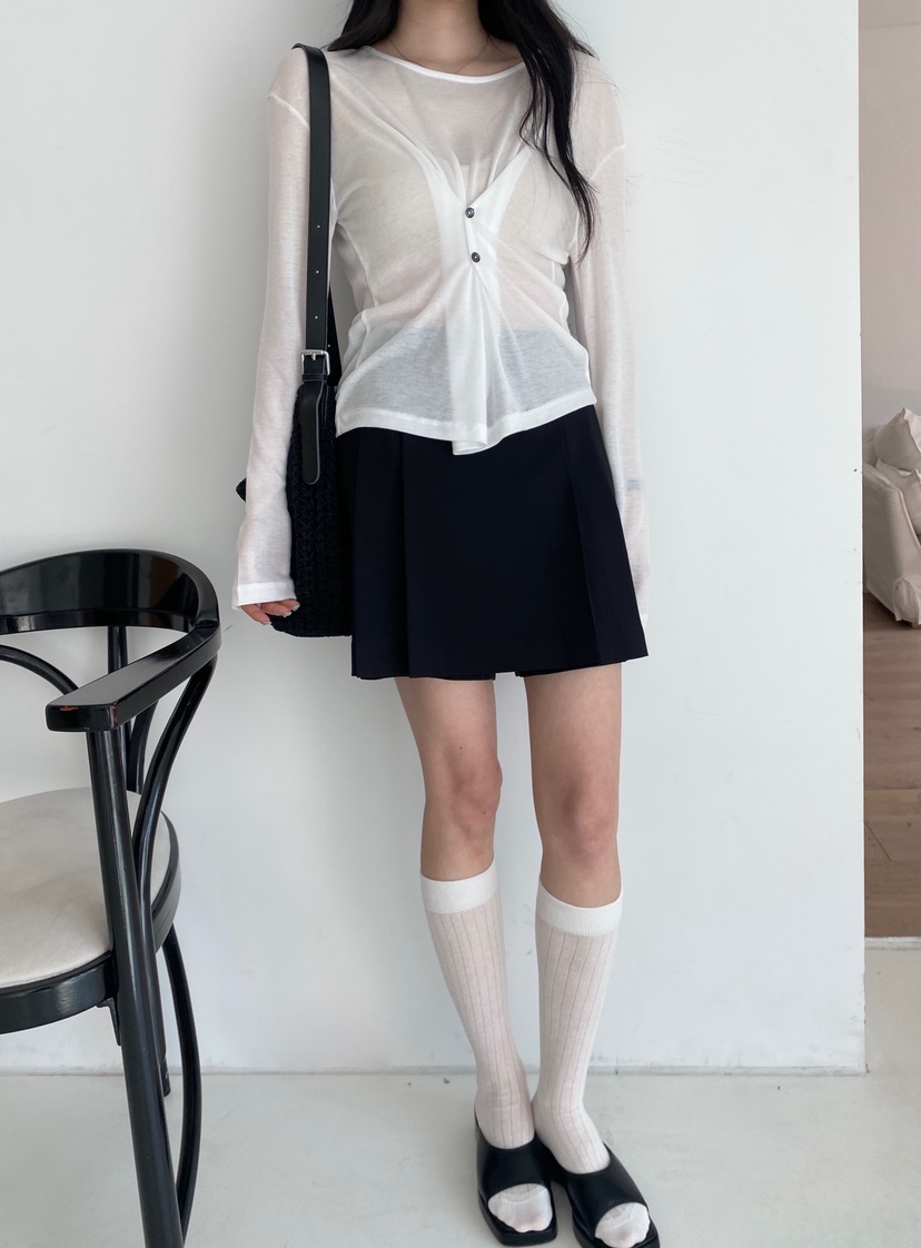 BOHEME東大門代購女裝新品時尚推薦人氣熱賣真品休閑長袖T恤BOHEME長袖T恤