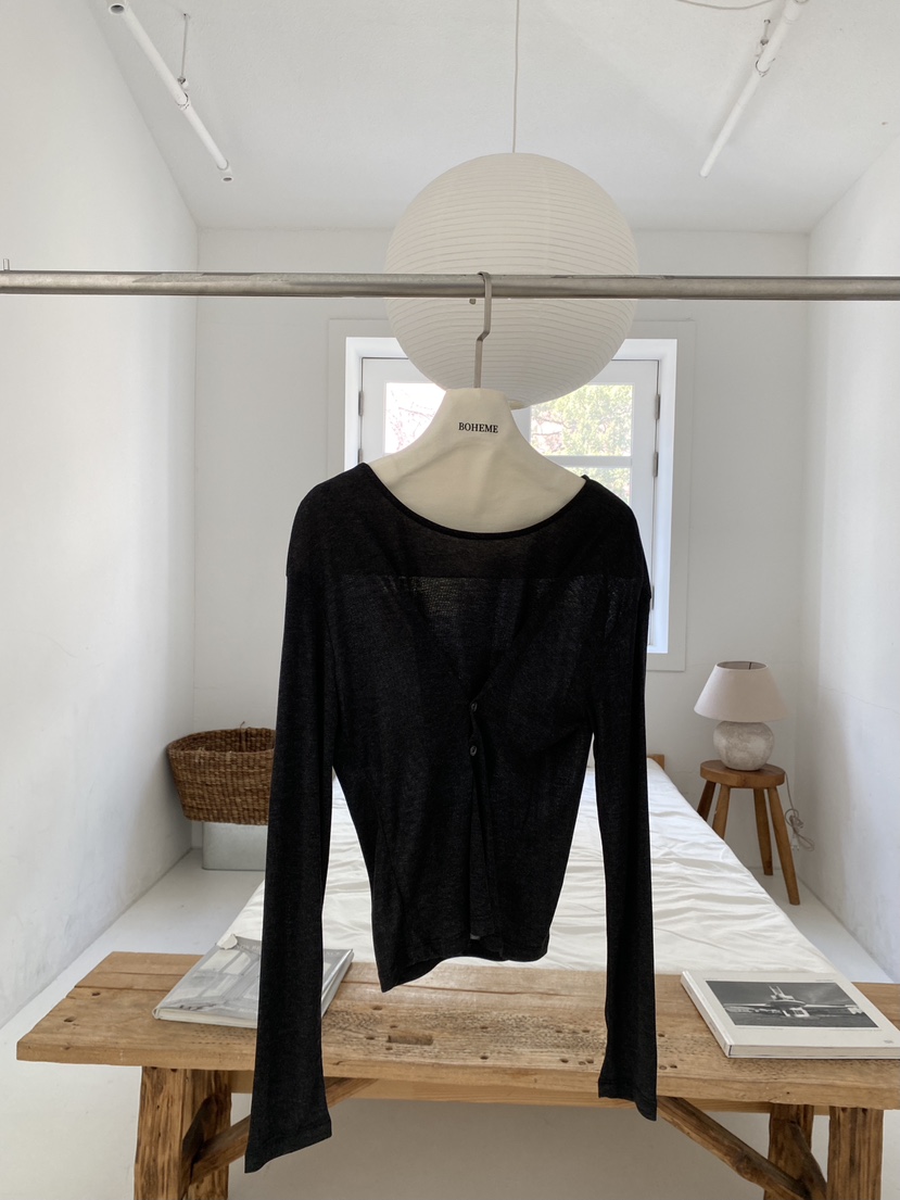 BOHEME東大門代購女裝新品時尚推薦人氣熱賣真品休閑長袖T恤BOHEME長袖T恤圖色5