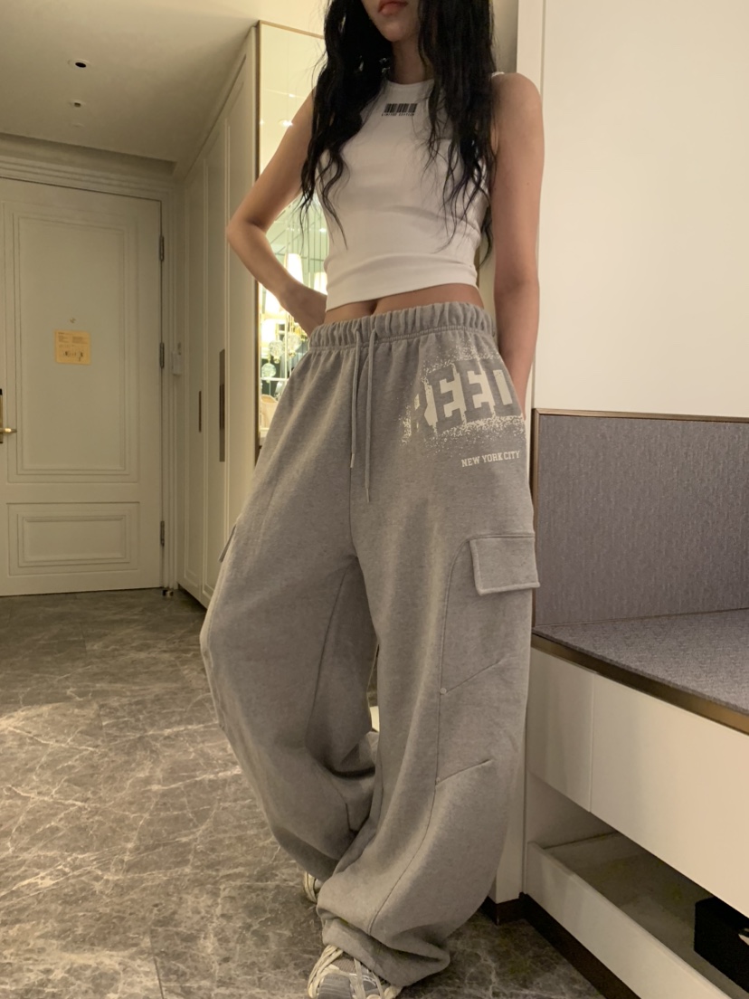 BADCALM東大門直郵女士新品26春夏休閑職業熱賣人氣休閑褲BADCALM休閑褲