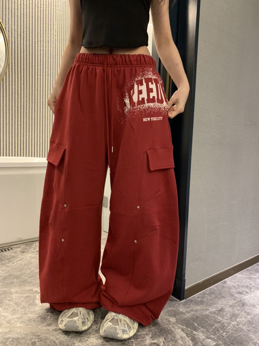 BADCALM東大門直郵女士新品26春夏休閑職業熱賣人氣休閑褲BADCALM休閑褲