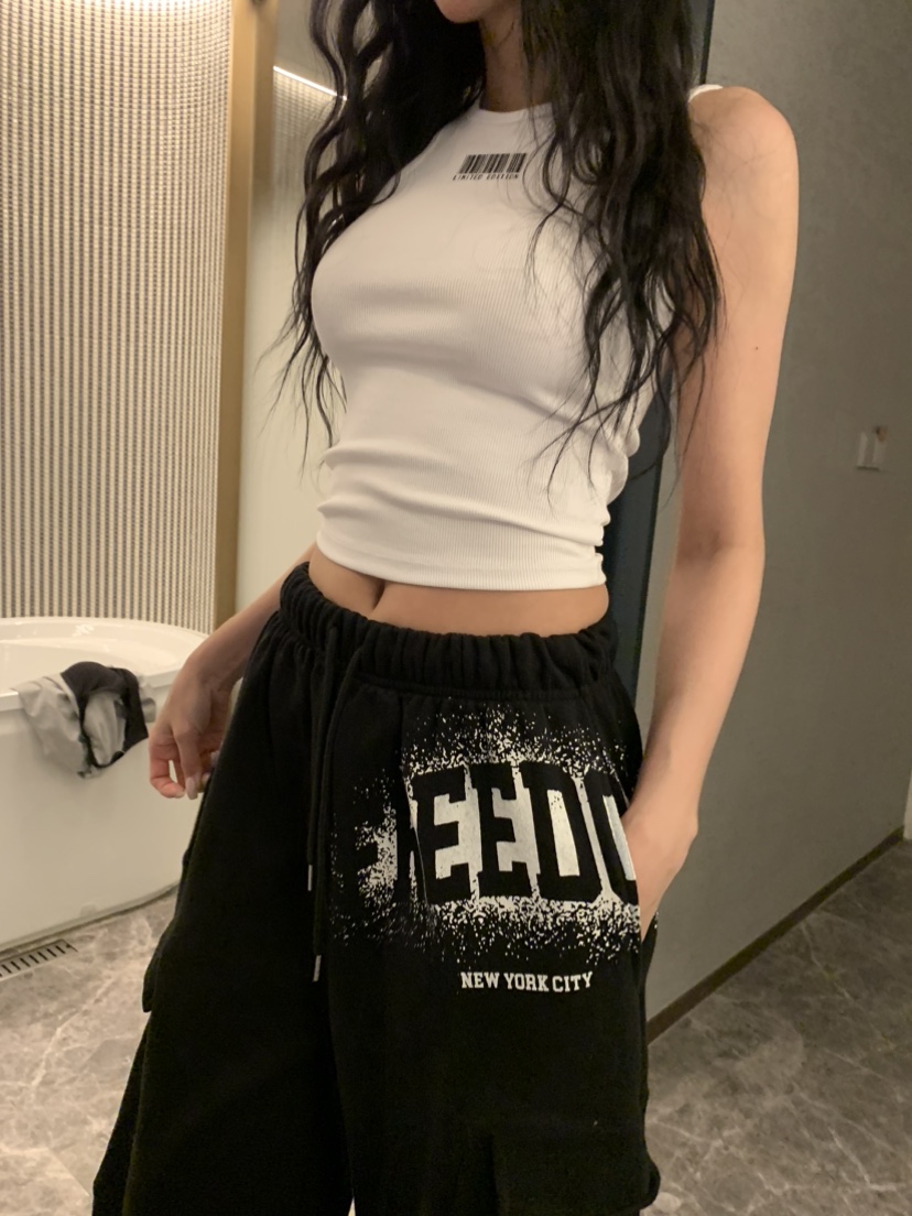 BADCALM東大門直郵女士新品26春夏休閑職業熱賣人氣休閑褲BADCALM休閑褲