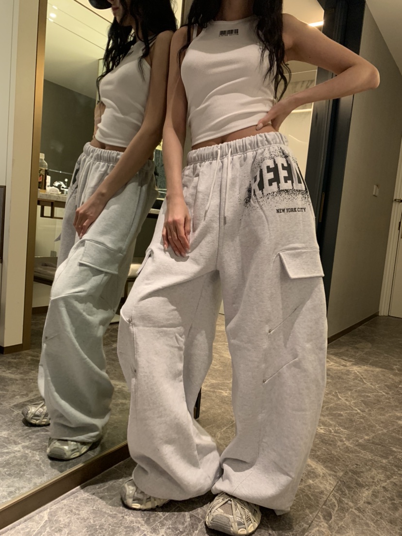 BADCALM東大門直郵女士新品26春夏休閑職業熱賣人氣休閑褲BADCALM休閑褲