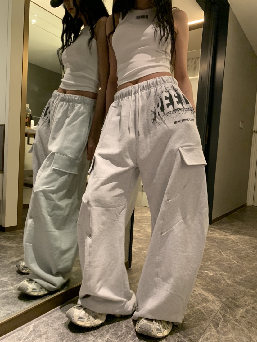 BADCALM東大門直郵女士新品26春夏休閑職業熱賣人氣休閑褲BADCALM休閑褲圖色1