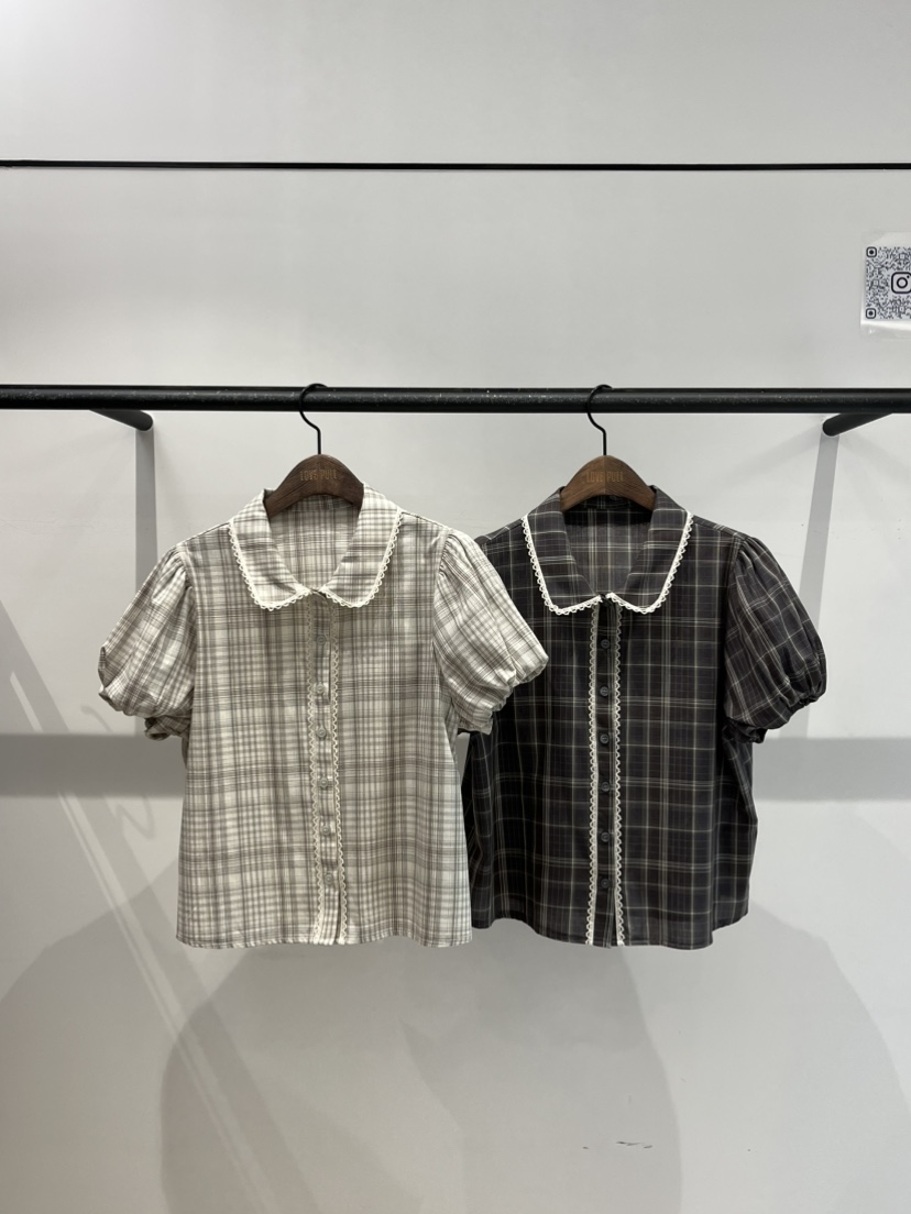 LOVE PULL韓國代購女士新款推薦真品職業休閑襯衫蕾絲衫LOVE PULL襯衫/蕾絲衫