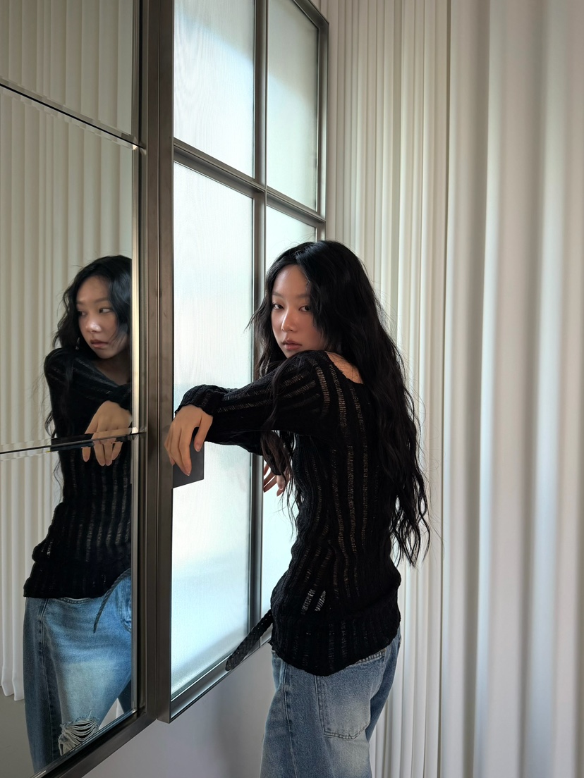 AWESOMESAUCE東大門直郵女士新品26春夏時尚休閑推薦針織衫AWESOME SAUCE針織衫