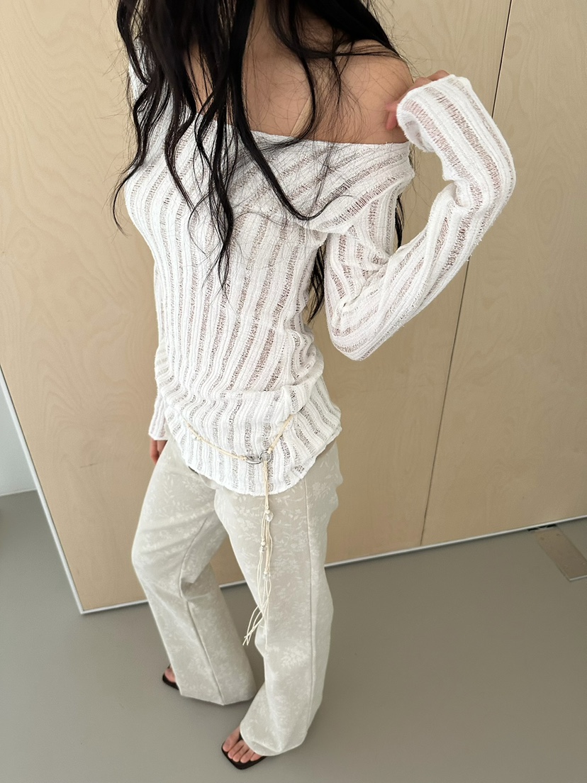 AWESOMESAUCE東大門直郵女士新品26春夏時尚休閑推薦針織衫AWESOME SAUCE針織衫