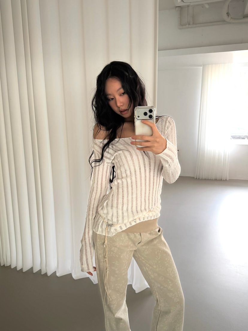 AWESOMESAUCE東大門直郵女士新品26春夏時尚休閑推薦針織衫AWESOME SAUCE針織衫