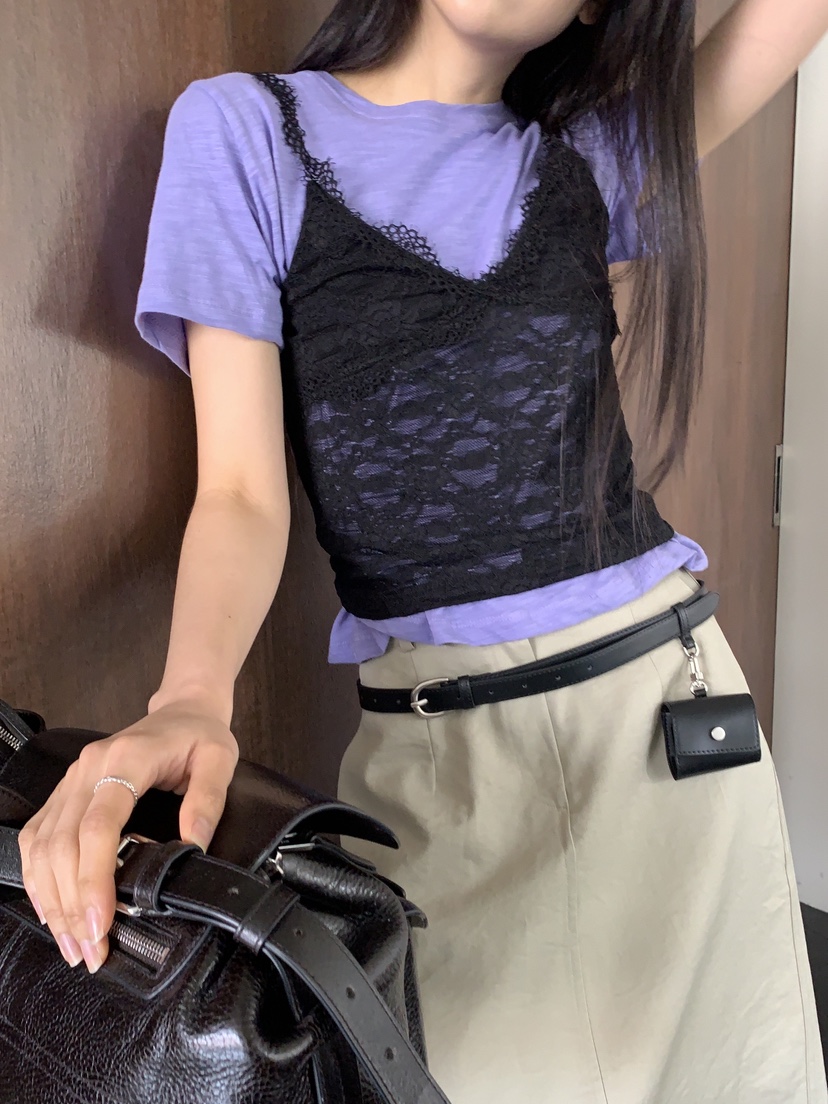 MURMUR韓國代購女裝新款職業時尚熱賣休閑人氣真品吊帶背心MURMUR吊帶/背心