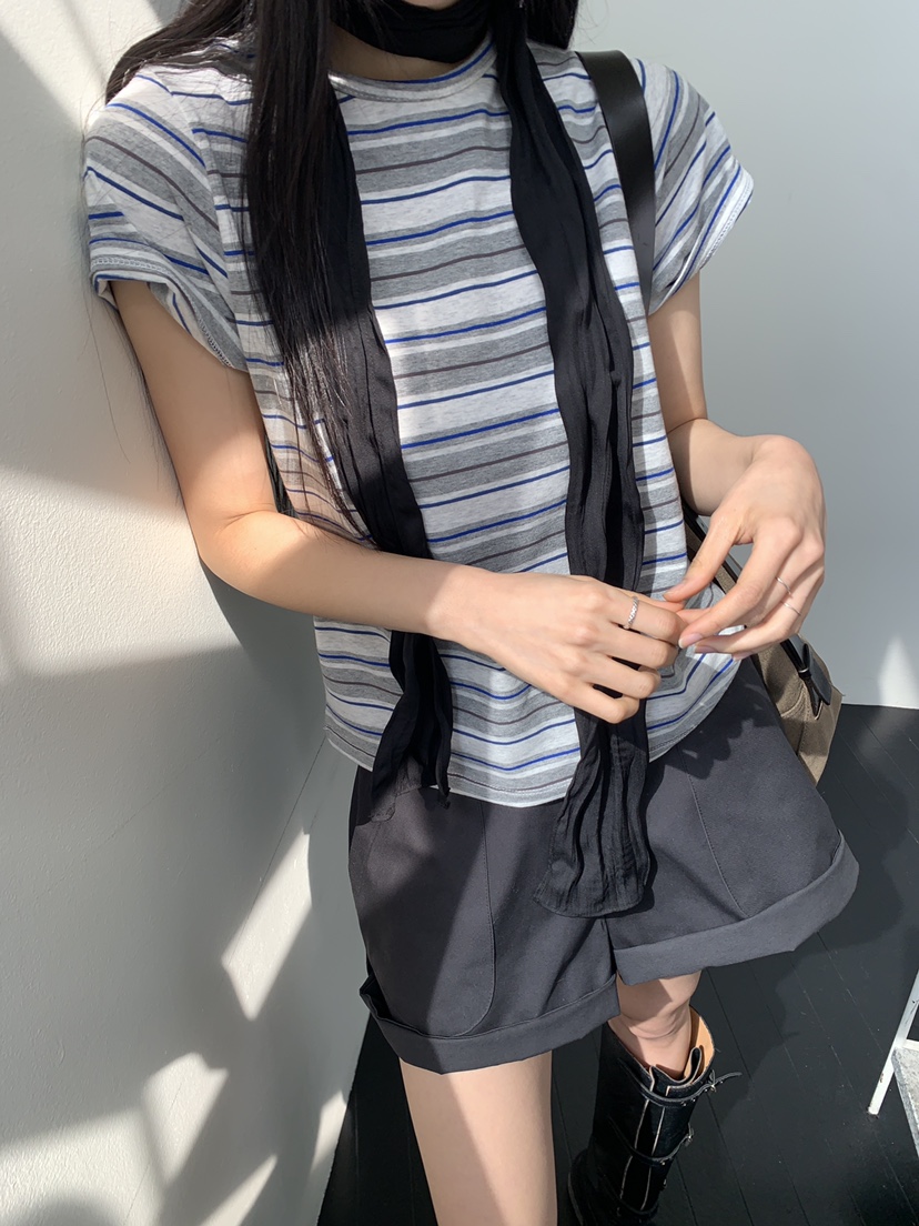 MURMUR韓國直郵女裝新品時尚休閑真品推薦人氣職業熱賣T恤MURMURT恤