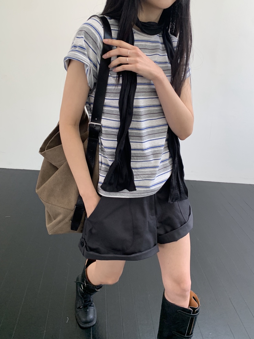 MURMUR韓國直郵女裝新品時尚休閑真品推薦人氣職業熱賣T恤MURMURT恤