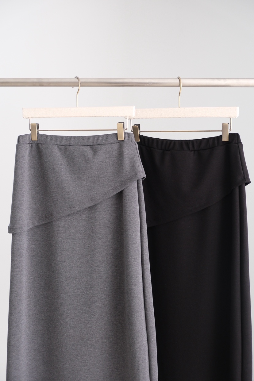 SORBET/FLAT WHITE東大門代購女士新款人氣26春夏職業長裙SORBET/FLAT WHITE長裙