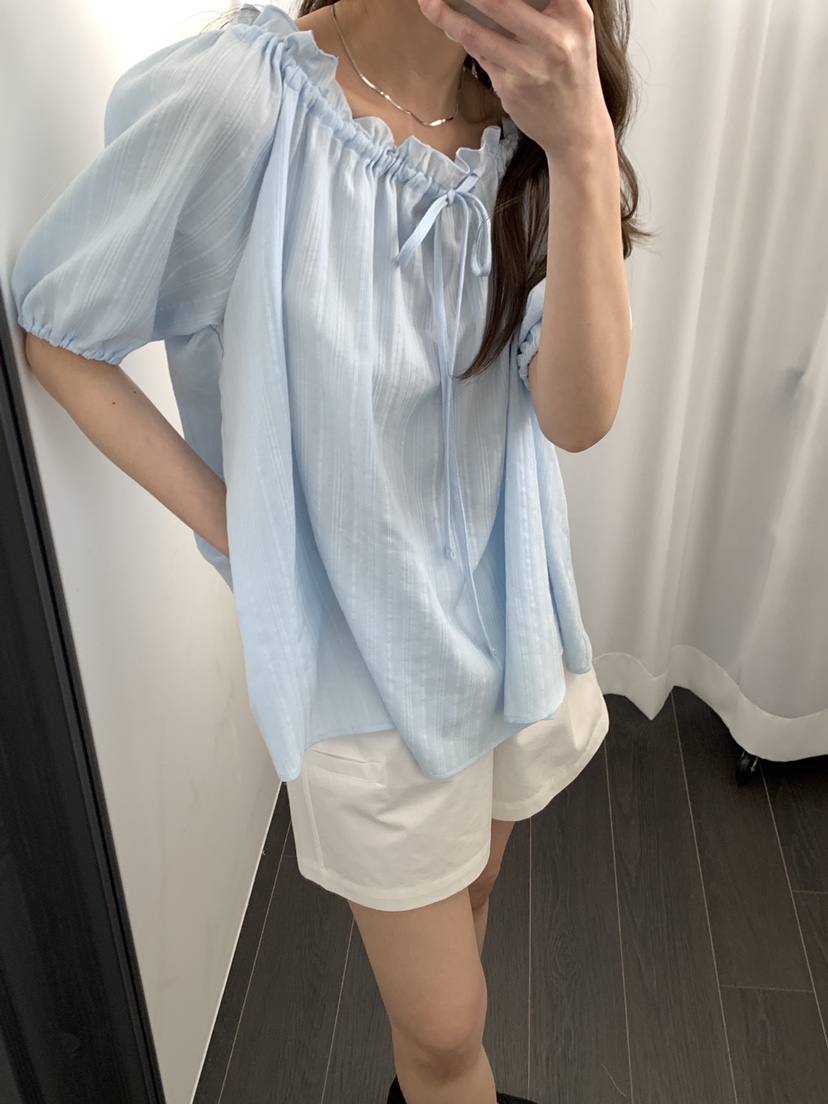 ATHEA韓國直郵女士新品職業時尚熱賣真品推薦休閑襯衫蕾絲衫ATHEA襯衫/蕾絲衫