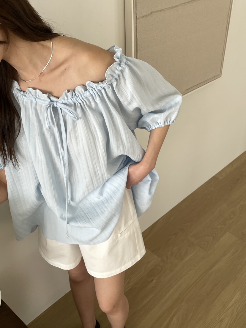 ATHEA韓國直郵女士新品職業時尚熱賣真品推薦休閑襯衫蕾絲衫ATHEA襯衫/蕾絲衫