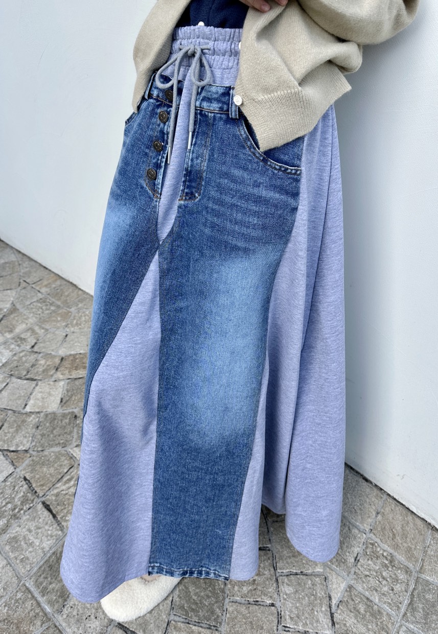 CLASSY-O韓國直郵女士新品休閑時尚推薦26春夏熱賣長裙棉質CLASSY-O長裙圖色2