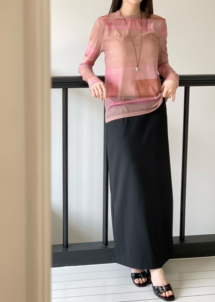 BINUS東大門直郵女士新品時尚人氣熱賣推薦26春夏長袖T恤BINUS長袖T恤