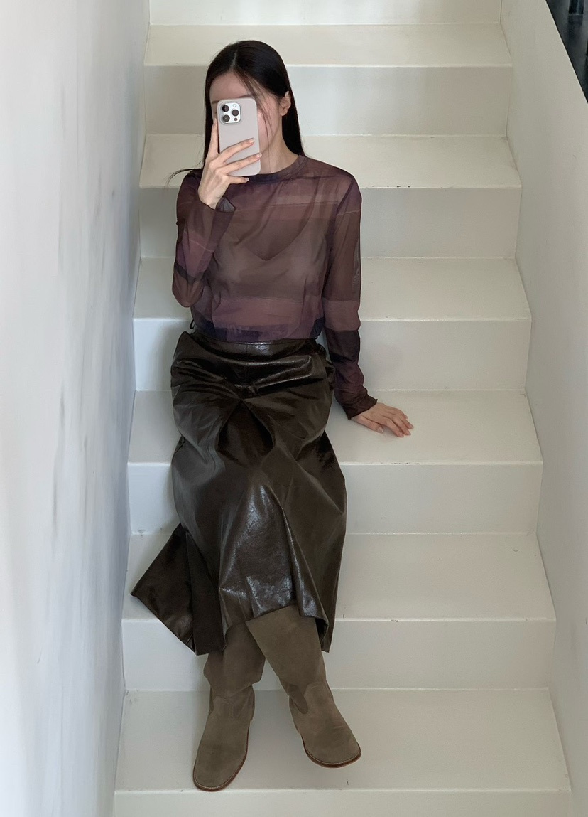 BINUS東大門直郵女士新品時尚人氣熱賣推薦26春夏長袖T恤BINUS長袖T恤