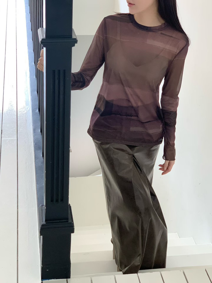 BINUS東大門直郵女士新品時尚人氣熱賣推薦26春夏長袖T恤BINUS長袖T恤