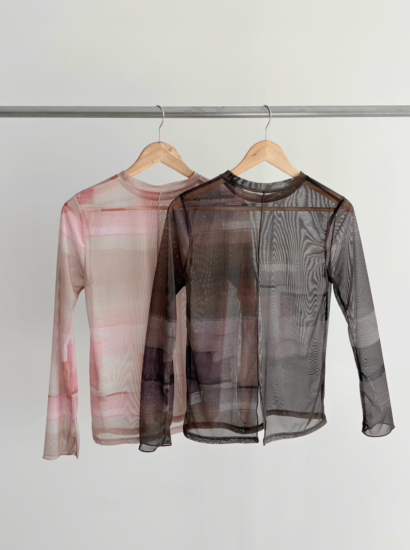 BINUS東大門直郵女士新品時尚人氣熱賣推薦26春夏長袖T恤BINUS長袖T恤